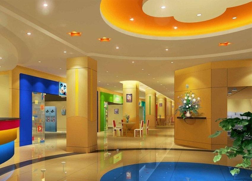 Built-in ceiling panel